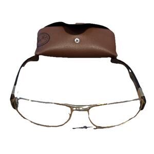 Ray Ban RB3522 001/13 Brown Tortoise NO Lenses Sunglasses 61017 135 Case